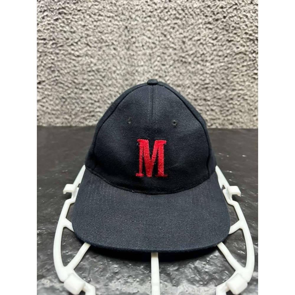 Vintage Marlboro "Hit the Window" Embroidered Snapback Hat Black Unisex One Size
